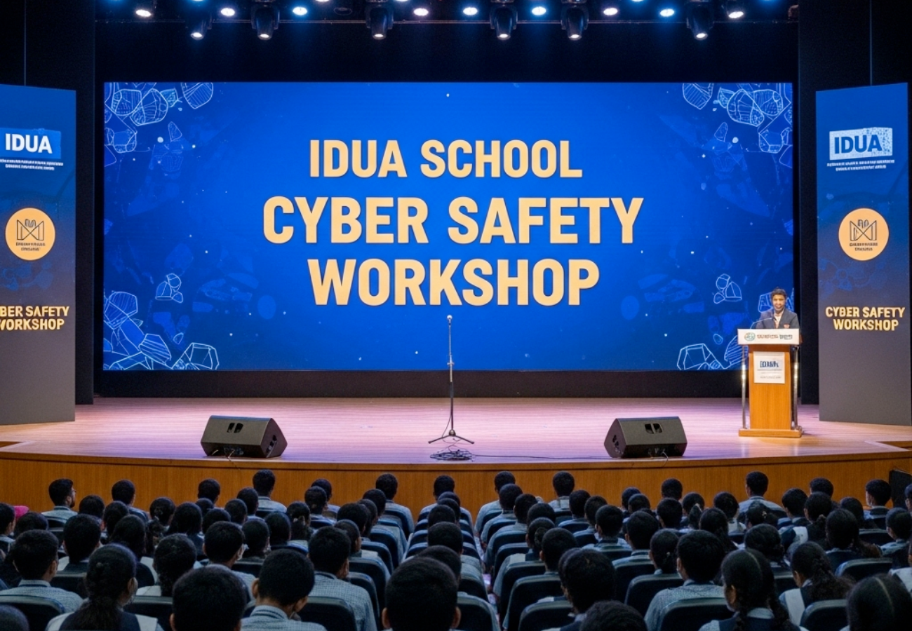 IDUA School Cyber Safety Program in India.